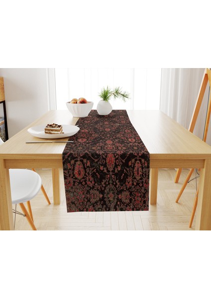 Göz Alıcı Kilim Deseniyle Silinebilir Örtü 33X100 cm fiyatları