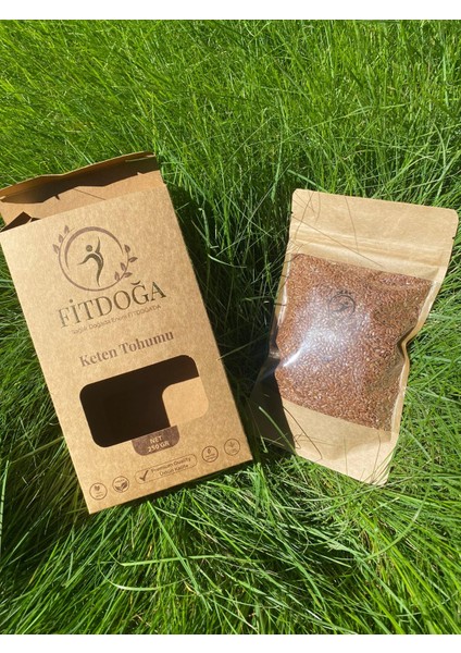 Fitdoğa Premium Keten Tohumu 250 G | Omega-3, Lif ve Protein Kaynağı | Katkısız – %100 Doğal