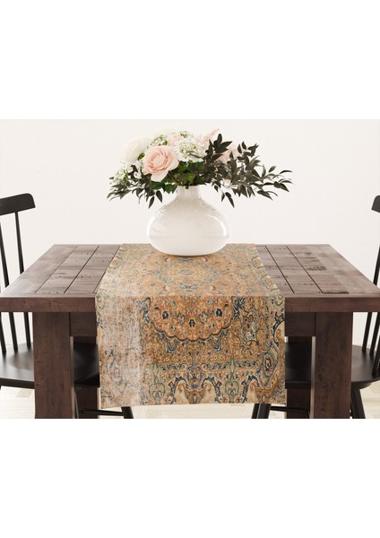 Modern Etnik Desenli Yıkanabilir Runner modelleri