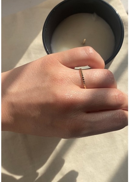 14 Ayar Altın Minimal Altıgen Yüzük fiyatları