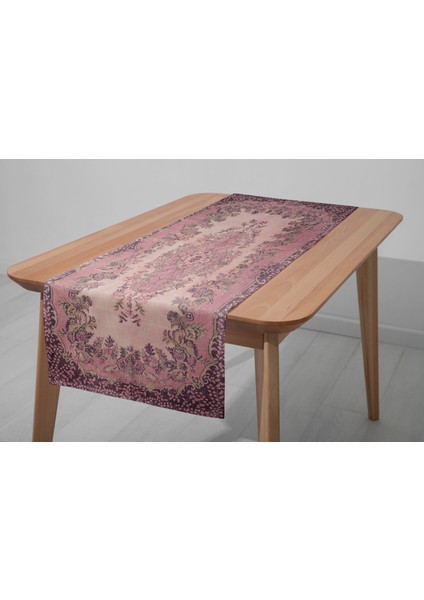 Renkli Şık Masa Seti – Runner + Servis Takımı 33X100 cm