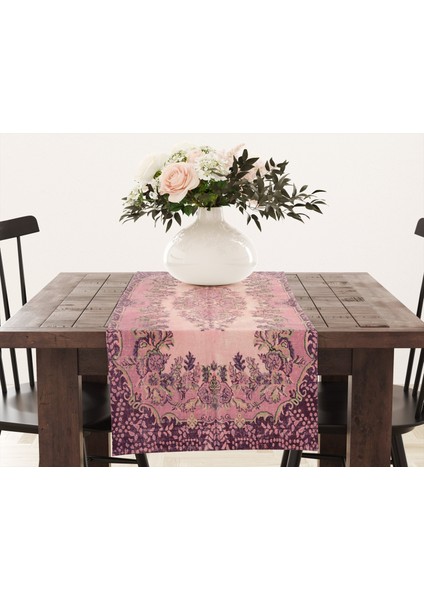 Renkli Şık Masa Seti – Runner + Servis Takımı 33X100 cm modelleri