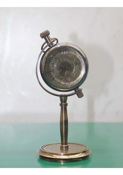 Pirinç Masa Üstü Saat