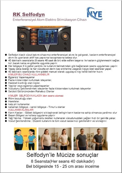 Selfodyn Klasik Similasyon Cihazı