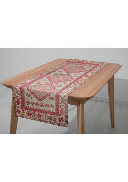 Şıklığıyla Öne Çıkan Kilim Desenli Runner