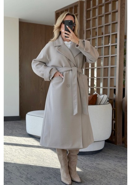 Vizon Tokyo Uzun Kaşe Kaban - 408021