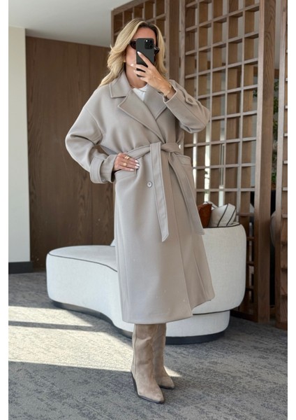 Vizon Tokyo Uzun Kaşe Kaban - 408021 fiyatları