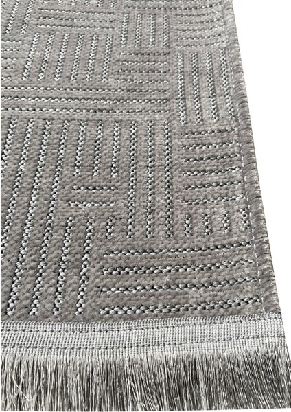 Premium Şönil Dokuma Halı Salon - Mutfak - Yatak Odası Halı ve Yolluk-Gri indirimleri