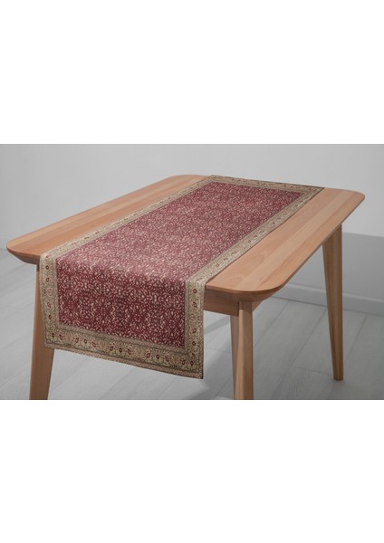 Etnik Desenli Modern Silinebilir Örtü 33X100 cm