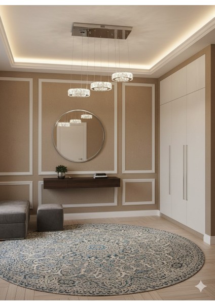 Plaket Kristal Taş Işlemeli Krom Paslanmaz Ledli Avize 20 cm Yemek Masası fiyatları