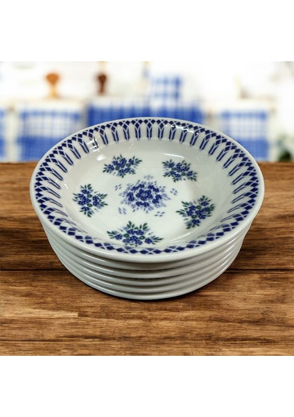 Çukur Yemek Tabak 6’lı 17 cm