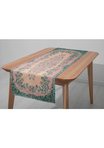 Etnik Şıklıkta Runner ve Servis Seti 33X100 cm