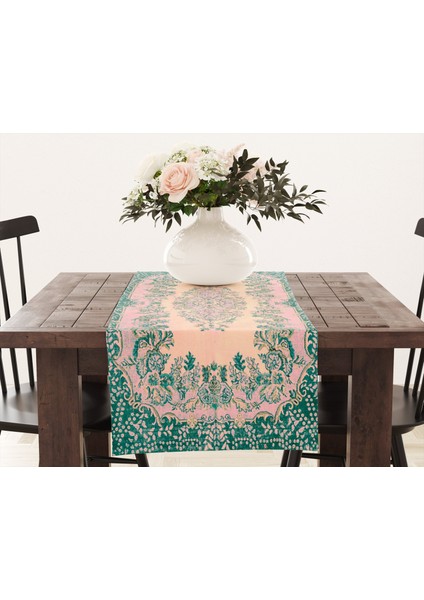 Etnik Şıklıkta Runner ve Servis Seti 33X100 cm modelleri