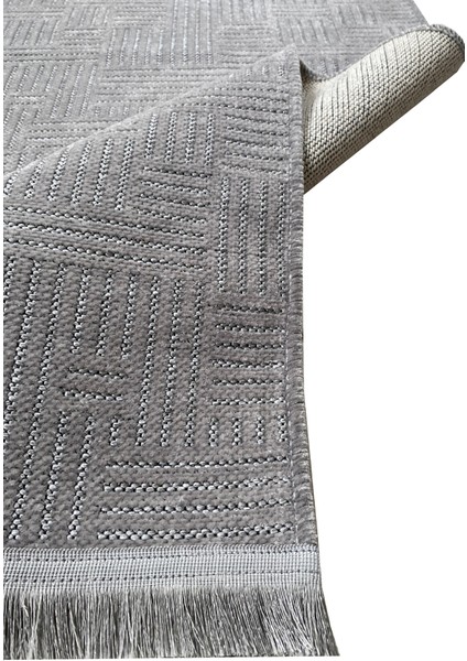 Premium Şönil Dokuma Halı Salon - Mutfak - Yatak Odası Halı ve Yolluk-Gri fırsatları