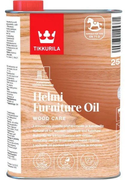 Helmi Furniture Oil(Mobiya Yağı) Finlandiya Menşeei 250ML