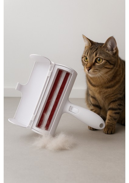 Kedi Köpek Tüy Toplama Aleti – Hazneli ve Tekrar Kullanılabilir fiyatları