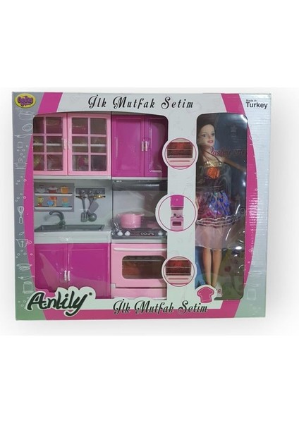 Anlily 2'li Set Bebekli Ilk Mutfak Setim fırsatları