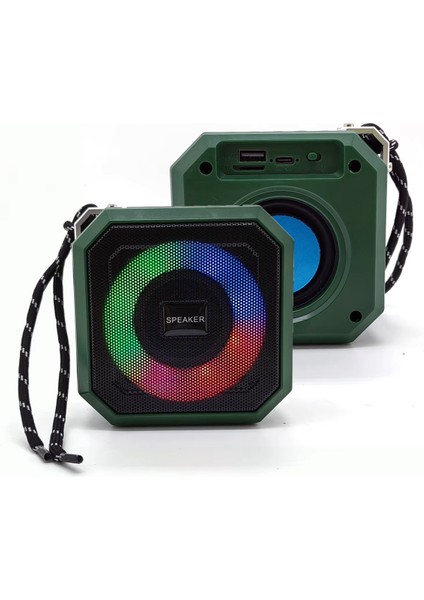 Bluetooth Kablosuz Ses Bombası Hoparlör Tüm Telefonlarla Uyumlu Standlı Sd Kart Radyo Özellikli modelleri