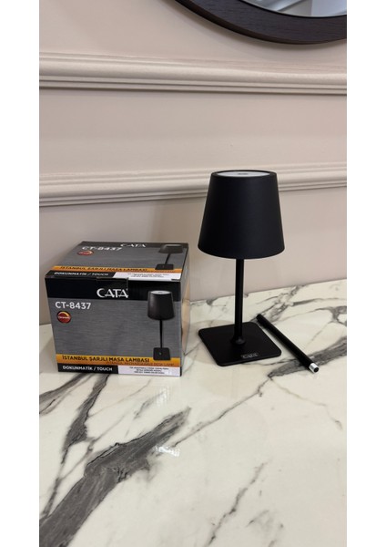 CT-8437 Istanbul Siyah Renk Masa Lambası indirimleri