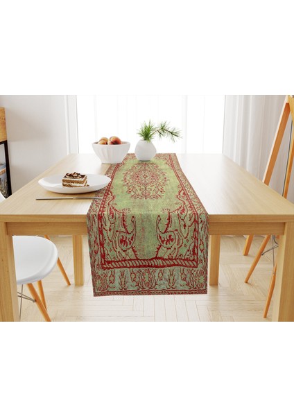 El Yapımı Görünümlü Runner ve Servis Takımı 33X100 cm fiyatları