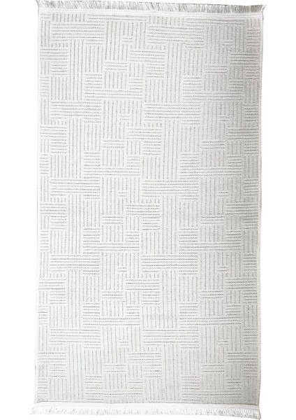 Premium Şönil Dokuma Halı Salon - Mutfak - Yatak Odası Halı ve Yolluk-Beyaz fırsatları