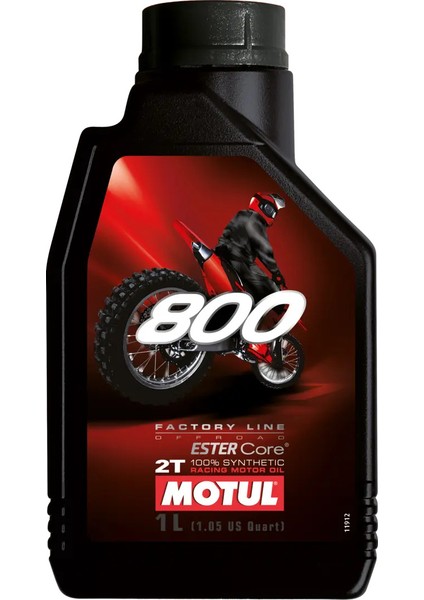 800 Factory Lıne Off Road 2t Motosiklet Yağı (2025) 1lt