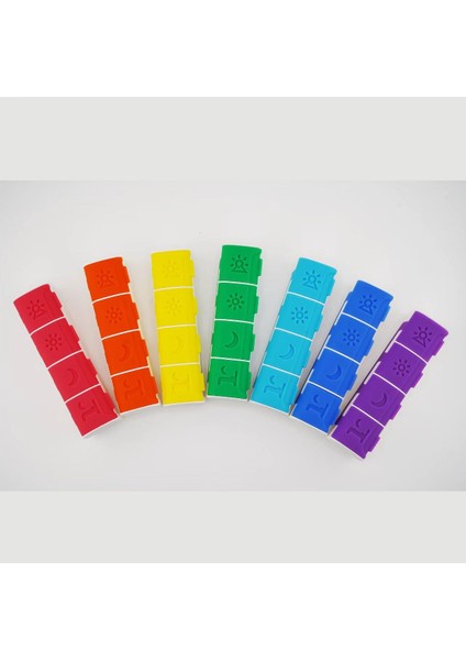 Haftalık Ilaç Kutusu 7 Günlük Sabah Akşam Düzenleyici Set Taşıma Çantalı Gri Renkli Vitamin Organizer fırsatları