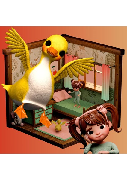 Ayşe ve Meraklı - Çiçek Ekiyor modelleri