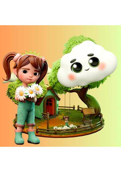 Ayşe ve Meraklı - Çiçek Ekiyor indirimleri