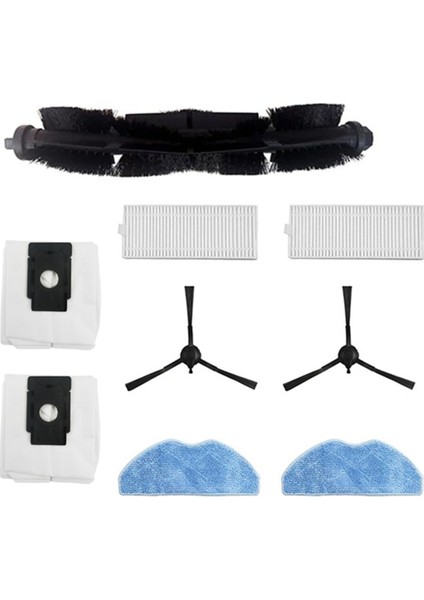 360 S8 / Botslab S8 Plus / Honor Choice R2 / R2S Lite / R2 Plus Süpürme Makinesi Aksesuarları Için 9 Adet (Yurt Dışından)
