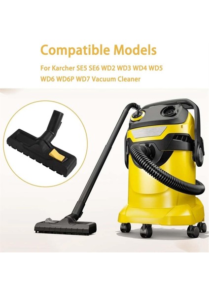 Karcher Wd4 Wd5 Wd6 WD6P Vakum Zemin Temizleme Toplayıcı Başlığı Yedek Toz Torbaları Için Sert Zemin Fırçası (Yurt Dışından) fırsatları