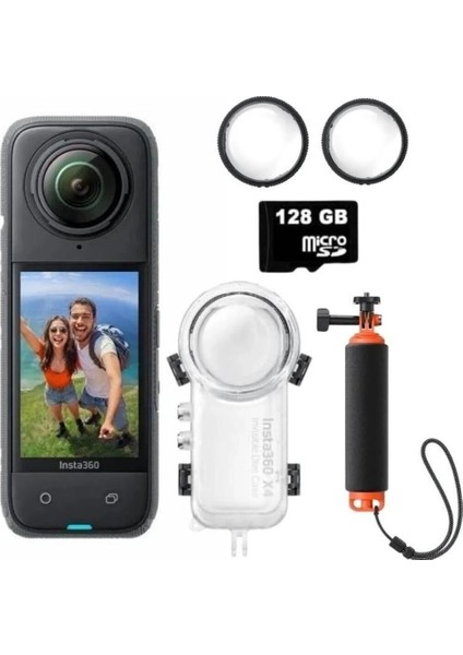 X4 Aksiyon Kamerası - Görünmez Dalış Kiti