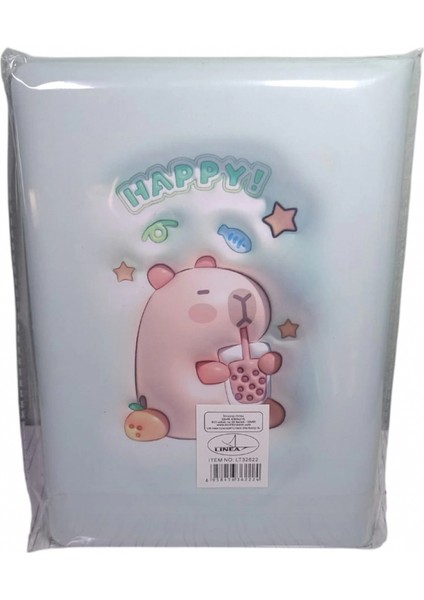 Puffy ( 14*20 Cm) 80 Yaprak Çizgili Hatıra Defteri ( Happy) modelleri
