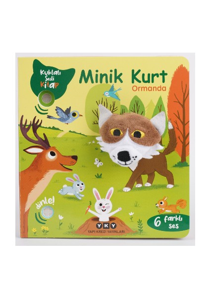 Minik Kurt Ormanda (Kuklalı Sesli Kitap) - Emilie Collet