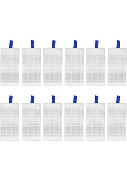 Xiaomi E5 / C108 Süpürme Robotu Aksesuarları Için 12 Adet Temizleyici Filtre Temizleyici Parça Değişimi (Yurt Dışından) modelleri