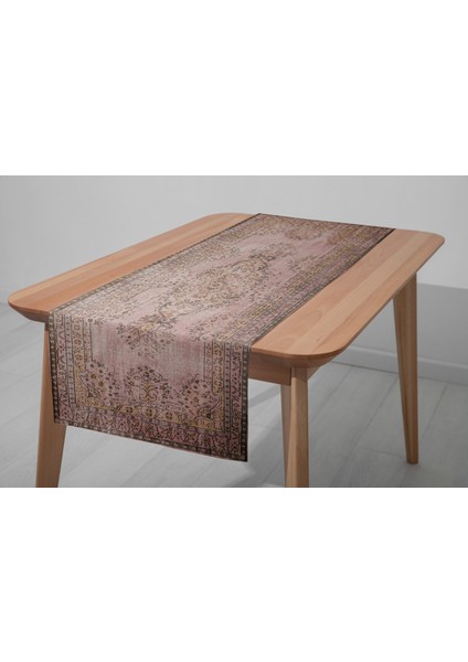 Modern Kilim Desenli Renkli Masa Örtüsü