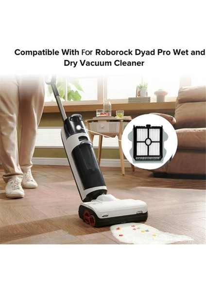 Roborock Dyad Pro / Dyad Pro Combo / WD2H1A / A10 Ultra Elektrikli Süpürge Aksesuarları Yedek Parçaları Için 2 Adet Filtre (Yurt Dışından) fırsatları