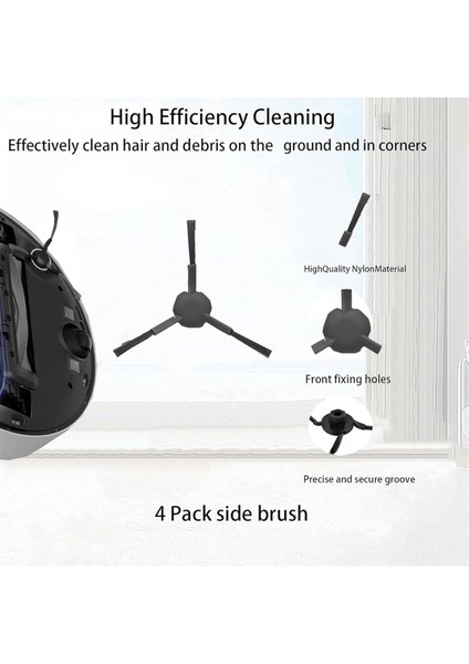 Mova S10 Plus Robot Süpürge Için Aksesuar Kitleri Yedek Parçalar Ana Yan Fırça Hepa Filtreler Paspas Pedleri Toz Torbaları (Yurt Dışından) fiyatları