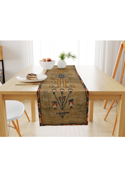 Dekoratif ve Silinebilir Etnik Masa Örtüsü fiyatları