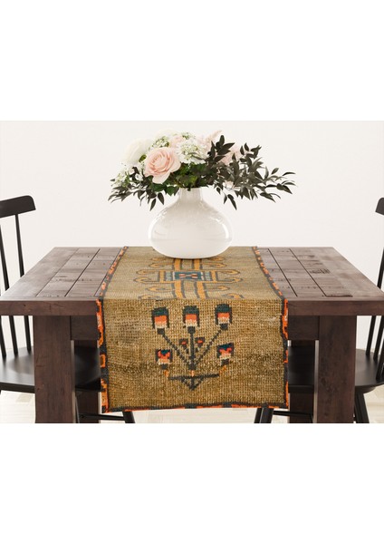 Dekoratif ve Silinebilir Etnik Masa Örtüsü modelleri