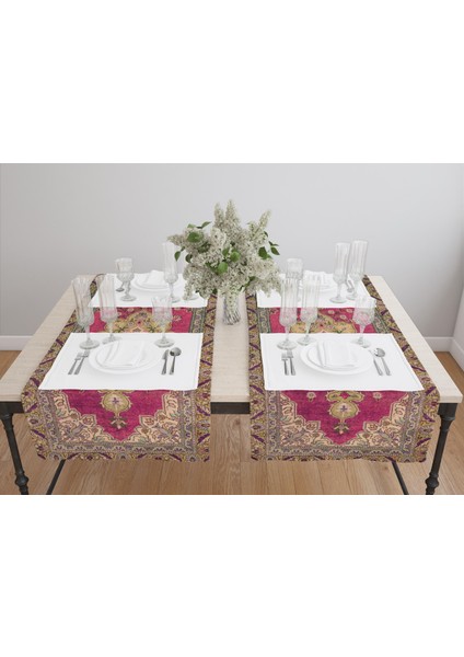 Çok Renkli, Çok Desenli Estetik Masa Örtüsü fiyatları
