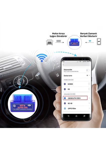 NPC12 Türkçe Obdıı/eobd+Can Modlu Araç Arıza Tespit/silme Cihazı fırsatları