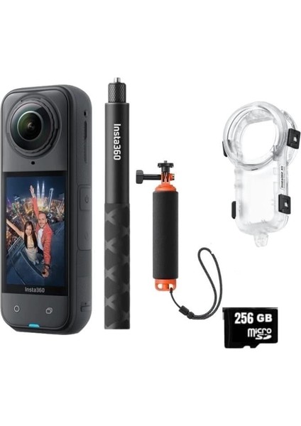 X5 Aksiyon Kamerası - Görünmez Dalış Kiti