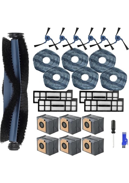 Eufy X10 Pro Omni Robot Süpürge Aksesuarları Kiti Için Yedek Aksesuarlar (Yurt Dışından)