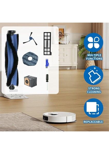 Eufy X10 Pro Omni Robot Süpürge Aksesuarları Kiti Için Yedek Aksesuarlar (Yurt Dışından) fırsatları