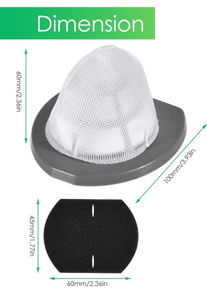 Bissell Featherweight Stick Hafif Torbasız Elektrikli Süpürge 2033, 20331, Parça 1611508-6 Için 2033 Vakum Yedek Filtreleri (Yurt Dışından) fırsatları