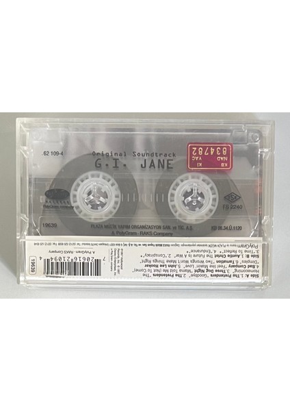 G.ı. Jane Original Soundtrack Kaset (Orijinal Dönem Baskı Kaset) fiyatları