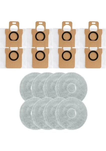 Jonr P20 Pro Robot Süpürge, Toz Torbaları, Paspas Bezi Parçaları Için Yedek Aksesuar Seti (Yurt Dışından) fiyatları