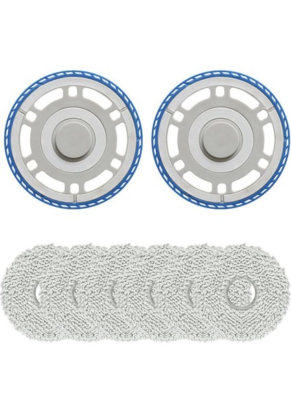 Ecovacs T30 Omnı Robot Süpürge Aksesuar Seti Için Paspas Bezi Çerçeve Tahtası Yedek Pedleri (Yurt Dışından)