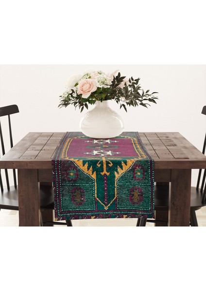 Kolay Temizlik Özellikli Dijital Baskı Masa Örtüsü modelleri